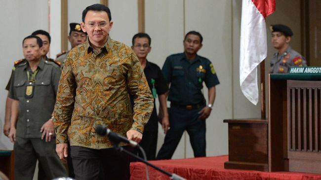 Hari ini, Ahok Akan Hadapi Sidang Tuntutan